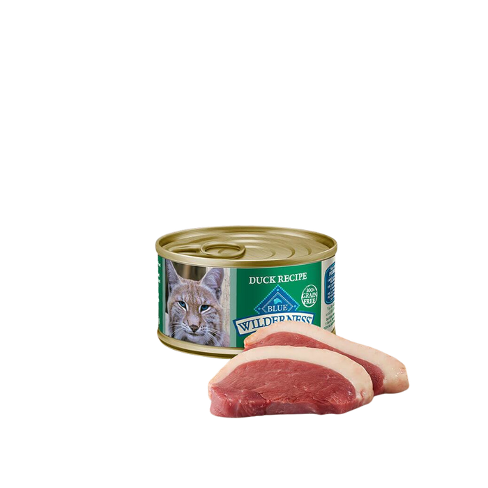 Blue Buffalo Can Wilderness Cat Duck 3oz 24ct