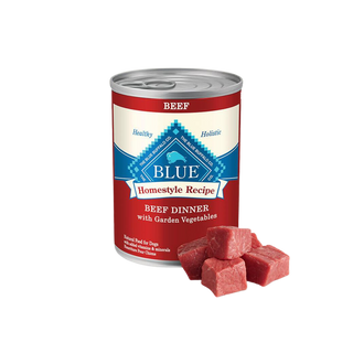 Blue Buffalo Can Homestyle Recipe Dog Beef & Vegetables 12.5 Oz 12ct