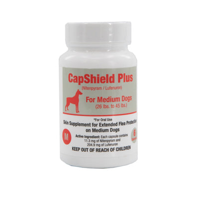 Capshield Plus 26-45 Lb Medium Dog 6ct
