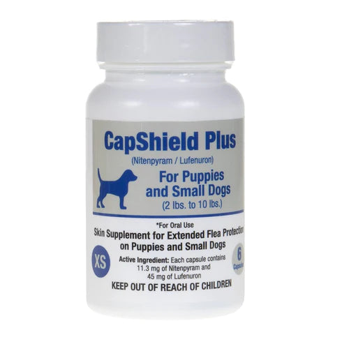 Capshield Plus 2-10 Lb Puppy & Small Dog 6ct