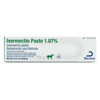 Ivermectin Paste 1.87% Apple Flavor Tube