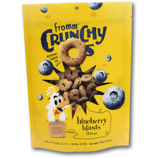 FROMM Dog Crunchy O's Blueberry Blasts 6oz