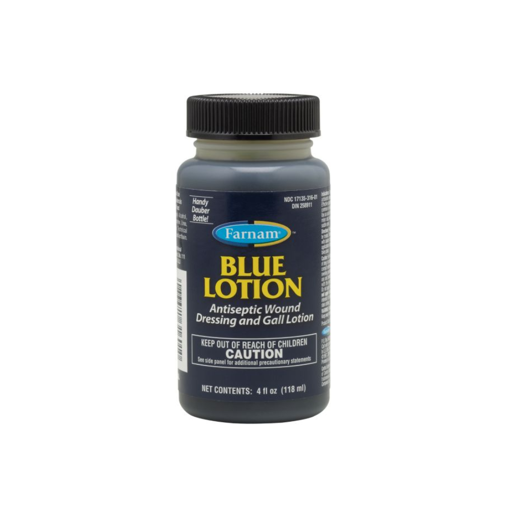 Blue Lotion Antiseptic Wound Dressing & Gall Lotion 4oz Blue Lotion Antiseptic Wound Dressing & Gall Lotion 4oz