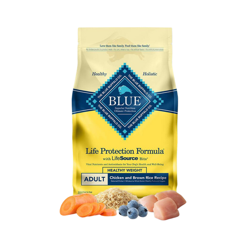 Blue Buffalo Dog Life Protection Adult Healthy Weight Chicken & Rice 30lb