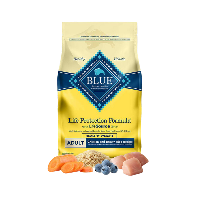 Blue Buffalo Dog Life Protection Adult Healthy Weight Chicken & Rice 30lb