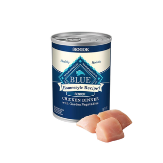 Blue Buffalo Can Homestyle Recipe Dog Senior Chicken & Vegetables 12.5oz 12ct