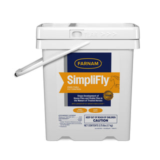 Farnam SimpliFly Feed-Thru Fly Control with LarvaStop Fly Growth Regulator Livestock Supplement, 10 lb