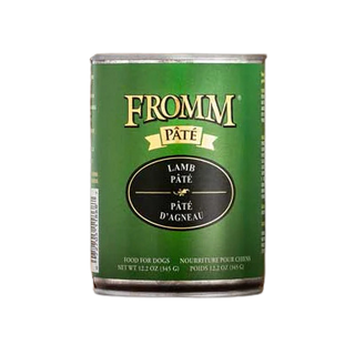 FROMM Can Dog Pate Grain Free Lamb 12oz 12ct