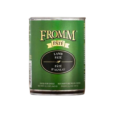 FROMM Can Dog Pate Grain Free Lamb 12oz 12ct