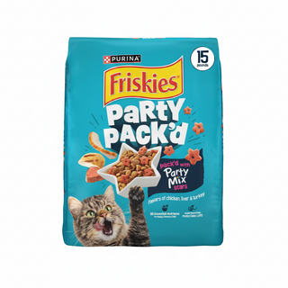 Friskies Party Pack'd With Flavors Of Chicken, Liver and Turkey, 15Ib
