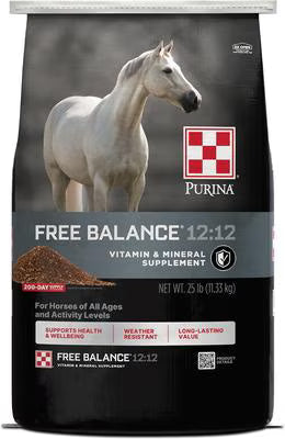 Purina Free Balance 12:12 Horse Mineral, 25lb