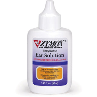 Zymox Ear Solution Hydrocortisone .5% 1.25oz