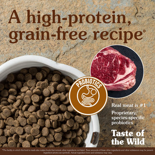 Taste of the Wild Grain Free High Prairie with Roasted Bison and Roasted Venison