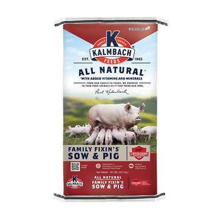 Kalmbach All Natural Family Fixin's Sow & Pig Feed, 50lb