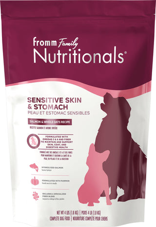 Fromm Nutritionals Sensitive Skin and Stomach Salmon and Whole Oats Dry Dog Food