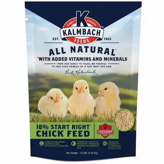 Kalmbach Chicken Feed Non-Medicated 18% Protein, 10lb