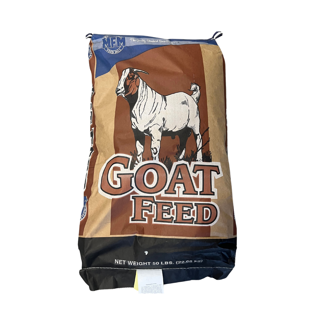 MFM Meat Goat 14% Pellet, 50lb – Russell Feed & Supply