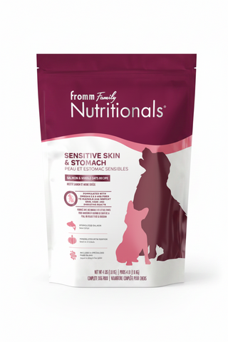 Fromm Nutritionals Sensitive Skin & Stomach Dry Dog Food Salmon & Oat, 4lb