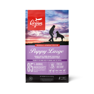 Orijen Large Breed Puppy Dry Dog Food, 25lb