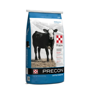 Purina Precon Complete Starter Cattle Feed with RX3, 50 lb. Bag