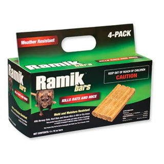 Ramik Rat Bait Bars, 4 pack - 1lb