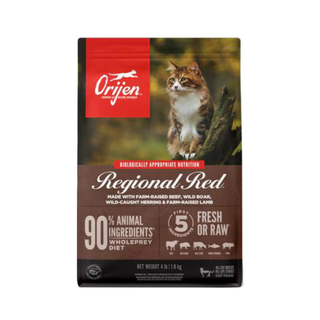 Orijen Regional Red Dry Cat Food, 4lb