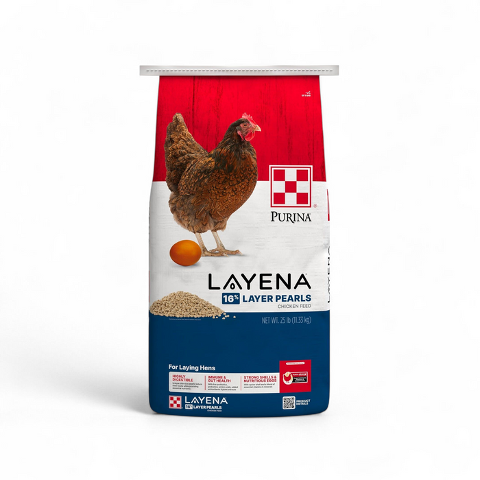 Layena 16% Layer Pearls 6lb and 25lb Bag