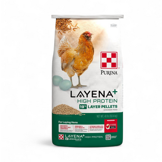 Layena+ High Protein 19% Pellets 10lb & 40lb Bag