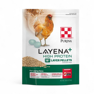Layena+ High Protein 19% Pellets 10lb & 40lb Bag
