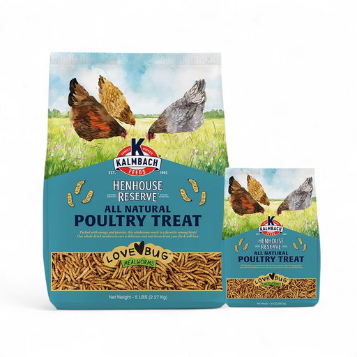 Henhouse Reserve Love Bug­™ Mealworm Treats 30oz or 5lb Bag