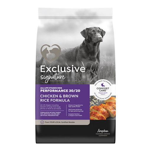 Exclusive Performance 30/20 Chicken & Brown Rice 35lb
