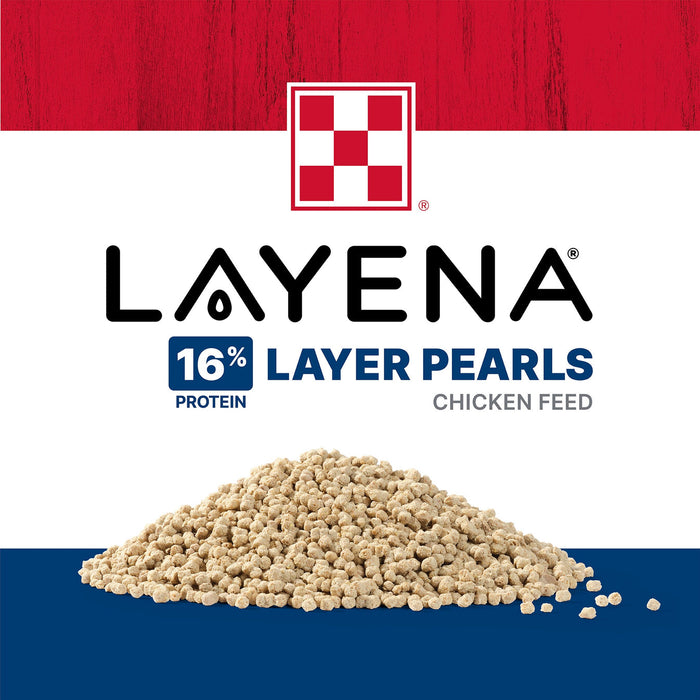 Layena 16% Layer Pearls 6lb and 25lb Bag