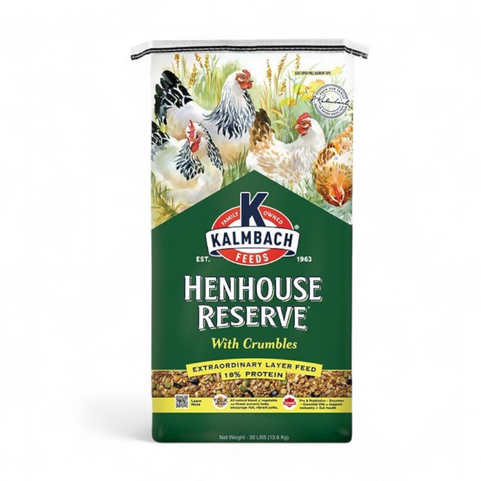 Henhouse Reserve® with Crumbles for Chickens and Poultry 30LB