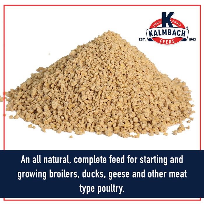 Kalmbach 22% Start-To-Finish Meatbird Feed Non-GMO 50lb