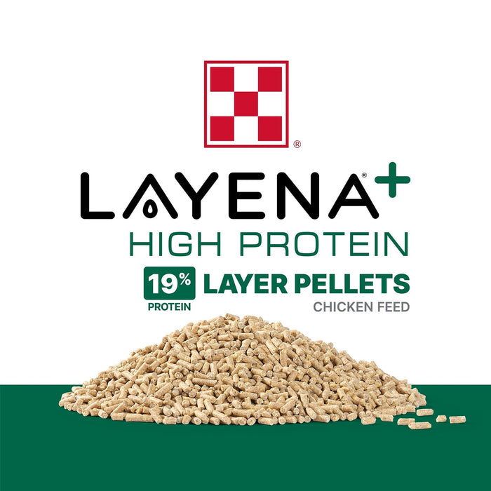 Layena+ High Protein 19% Pellets 10lb & 40lb Bag