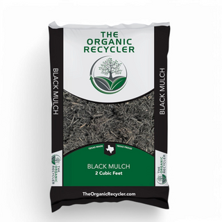 The Organic Recycler: Black Mulch 2 Cubic Foot