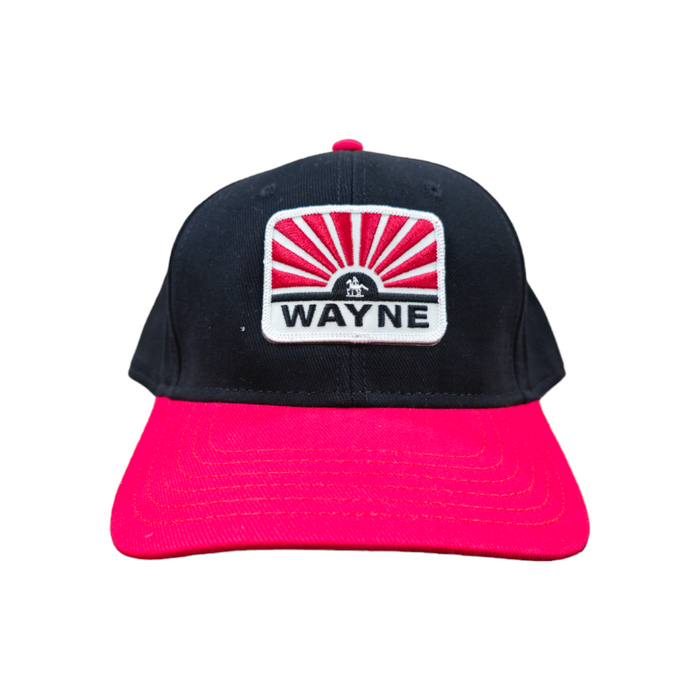 Wayne Red & Black Winter Cap
