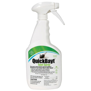 QuickBayt Spot Spray Fly 3oz Concentrate with 24oz Bottle