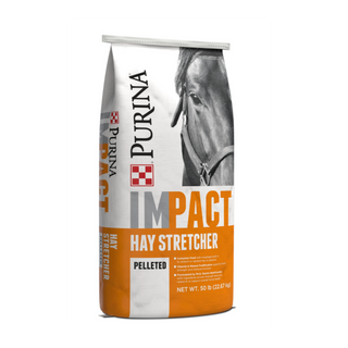 Purina Impact Hay Stretcher Horse Feed, 50LB