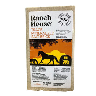 Ranch House Trace Mineral Salt Brick, 4lb