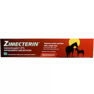 Zimecterin (ivermectin) Paste Wormer