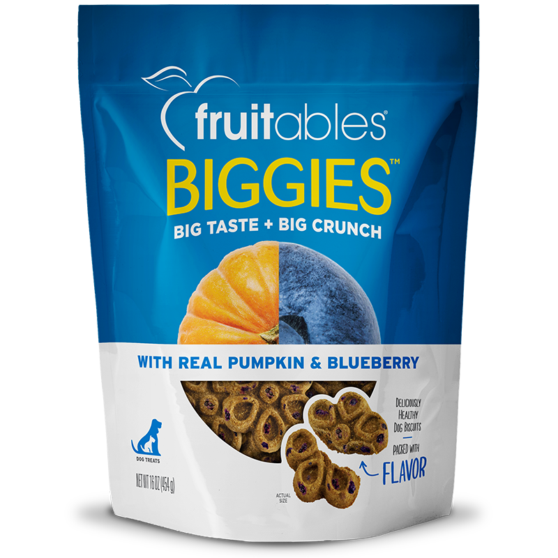 Fruitables Biggies Pumpkin and Blueberry (16oz) — Russell Feed