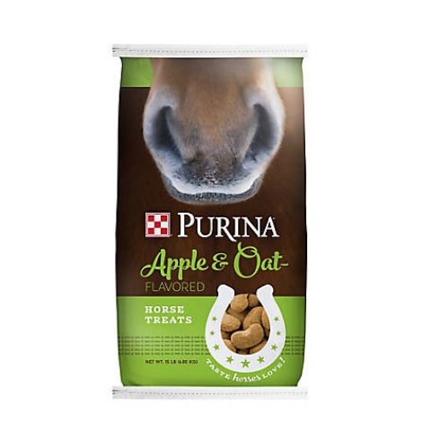 Purina Apple and Oat-Flavored Horse Treats 15lb