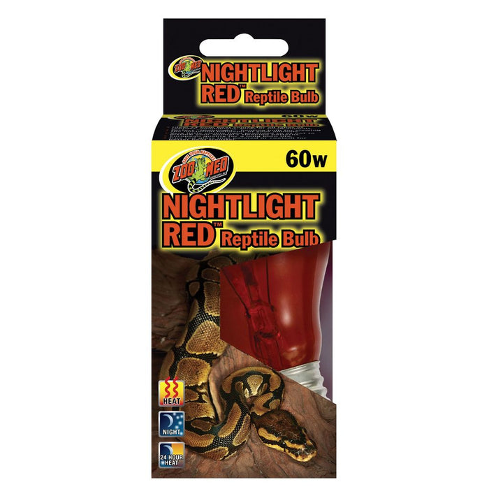 Zoo Med Nightlight Red Reptile Bulb 60W