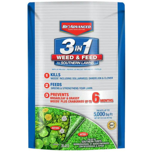 Bayer 3in1 Weed & Feed 12.5lb