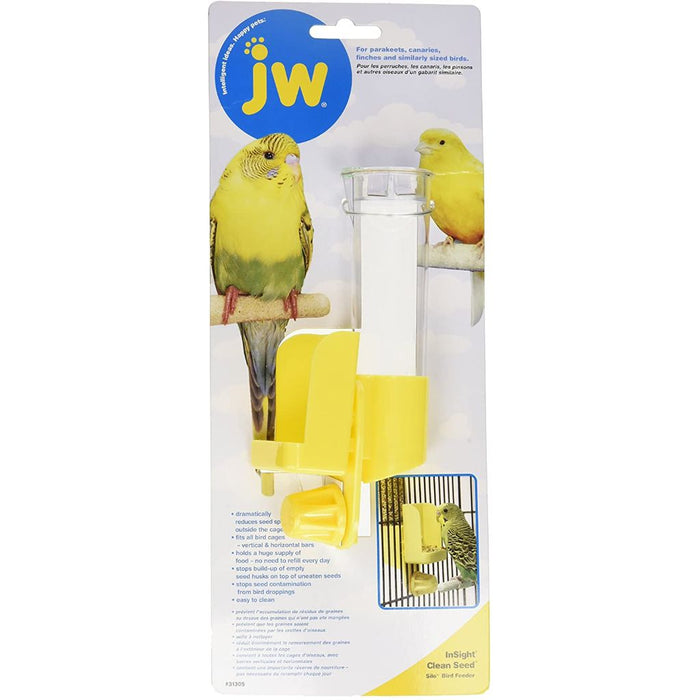 JW Pet Company Clean Seed Silo Bird Feeder