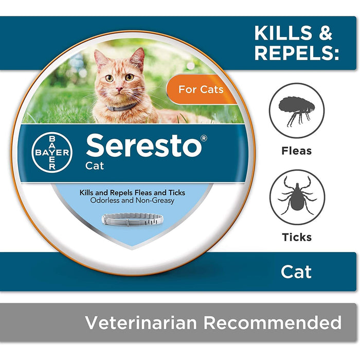 Seresto Flea & Tick Collar Cats 8 Month Protection