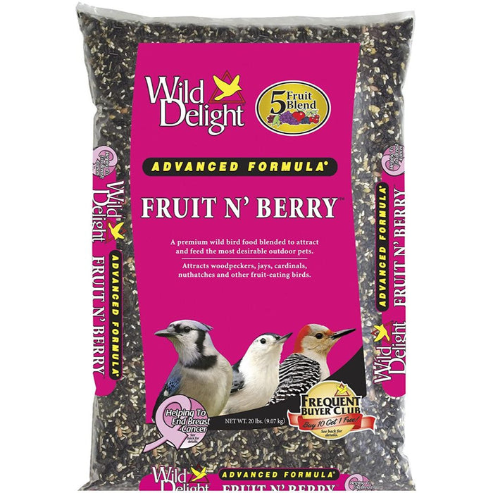 Wild Delight Fruit N' Berry Bird Food 20lb