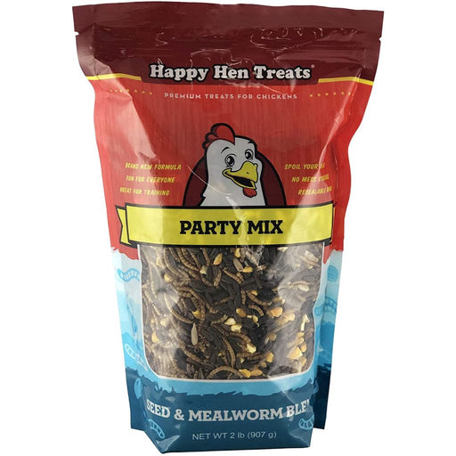 Happy Hen Treats Party Mix Seed And Mealworm 2lb