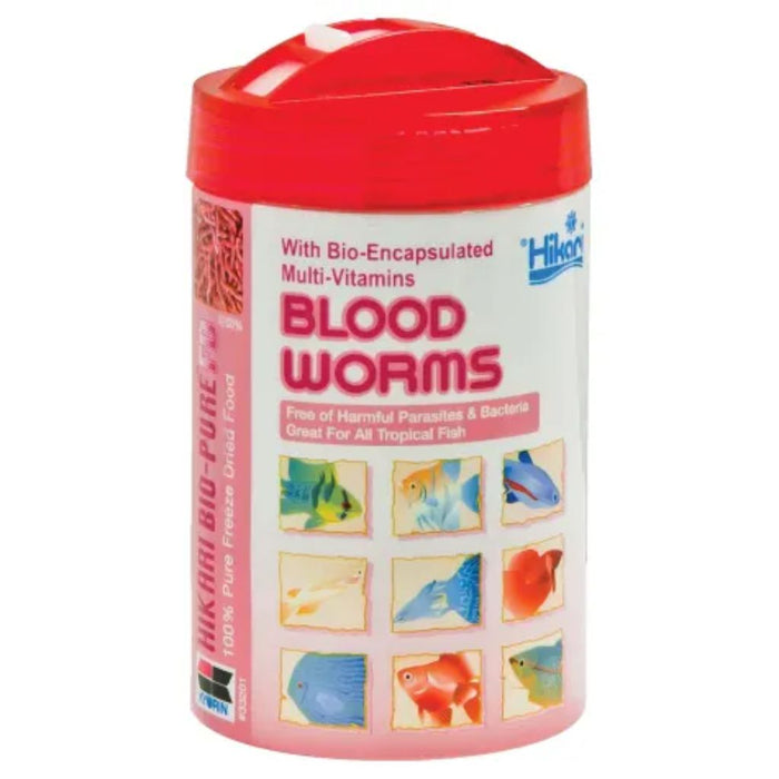 Hikari Bio-Pure FD Blood Worms .42oz